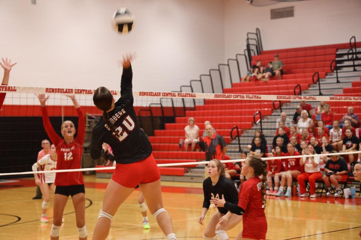 Pictures from Lady Bomber Volleyball vs KV