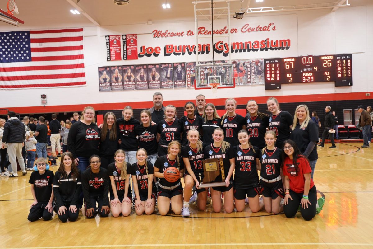 The Lady Bombers bring home a Sectional Title!